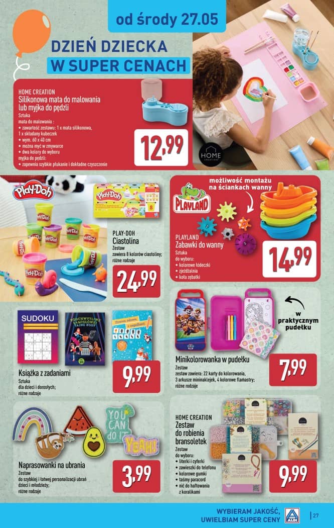 Aldi - Pełna oferta od poniedziałku 25.05 do soboty 30.05 27 puslapis