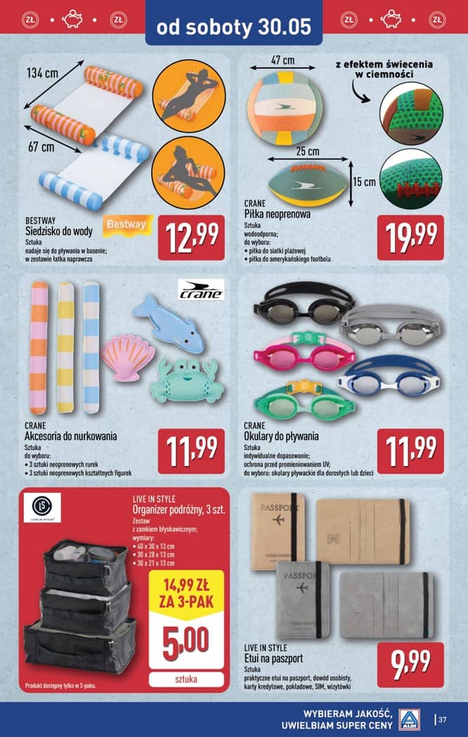 Aldi - Pełna oferta od poniedziałku 25.05 do soboty 30.05 37 puslapis