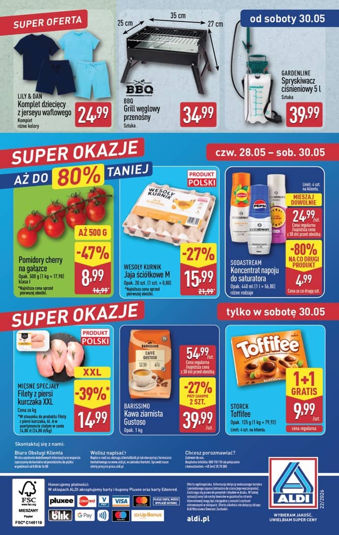 Aldi - Pełna oferta od poniedziałku 25.05 do soboty 30.05 38 puslapis