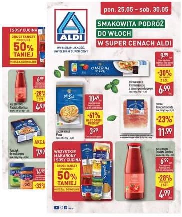 Aldi - Smakowita podróż do Włoch od poniedziałku 25.05 do soboty 30.05 2026-05-25 – 2026-05-30
