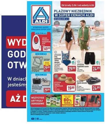 Aldi - Artykuły przemysłowe i tekstylia od środy 3.06 i od soboty 6.06 2026-06-03 – 2026-06-06