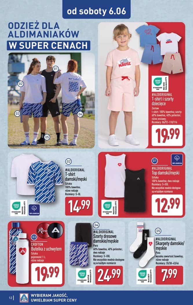 Aldi - Artykuły przemysłowe i tekstylia od środy 3.06 i od soboty 6.06 12 puslapis