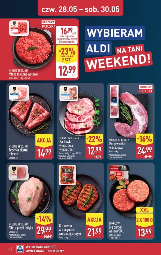 Aldi - Oferta weekendowa od czwartku 28.05 do soboty 30.05 10 puslapis