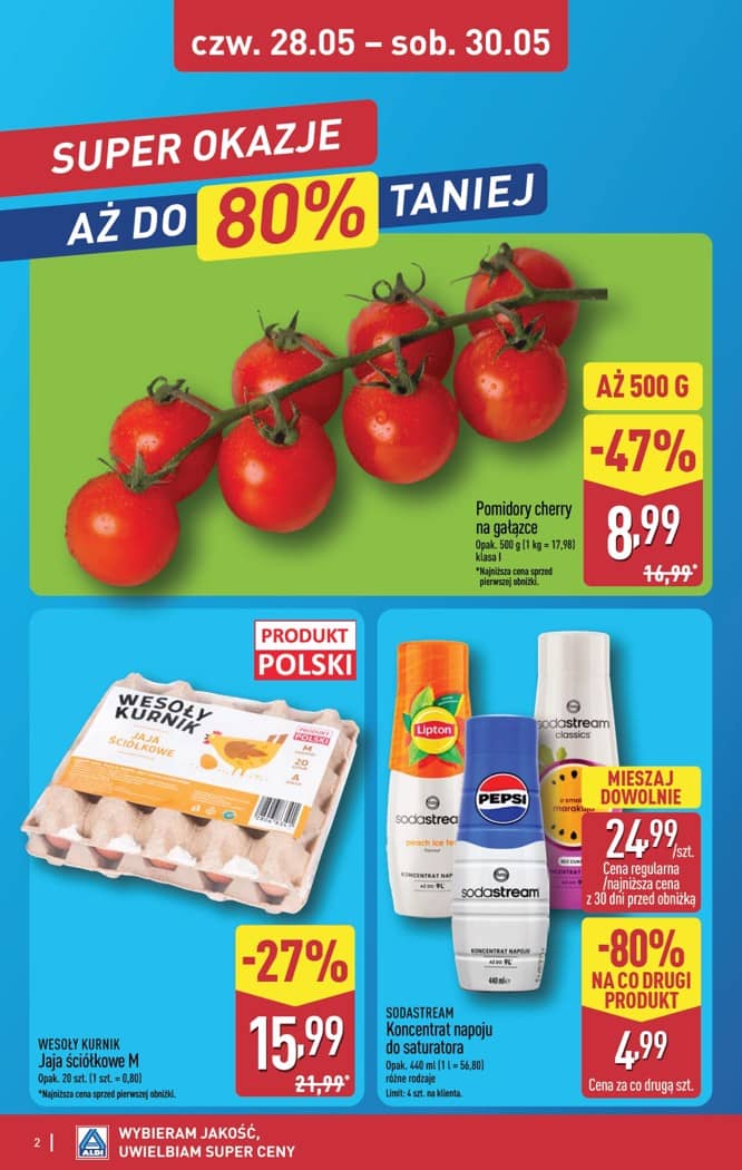 Aldi - Oferta weekendowa od czwartku 28.05 do soboty 30.05 2 puslapis