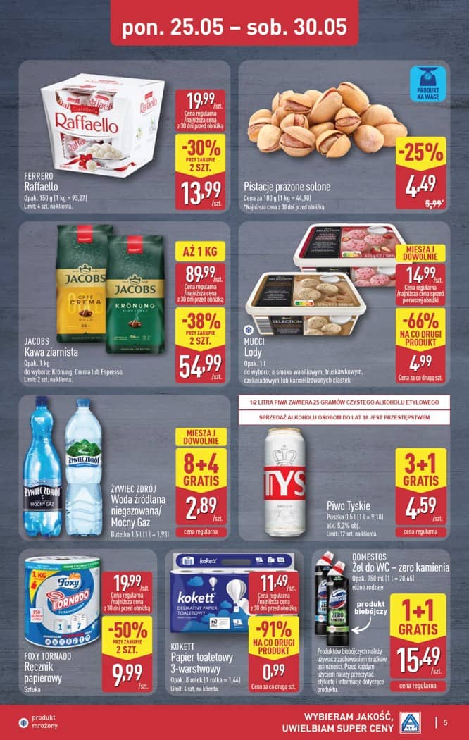 Aldi - Oferta weekendowa od czwartku 28.05 do soboty 30.05 5 puslapis