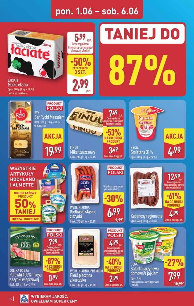 Aldi - Pełna oferta od poniedziałku 1.06 do soboty 6.06 10 puslapis