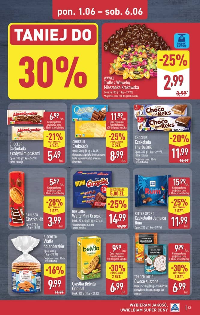 Aldi - Pełna oferta od poniedziałku 1.06 do soboty 6.06 13 puslapis