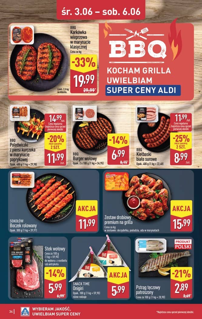 Aldi - Pełna oferta od poniedziałku 1.06 do soboty 6.06 34 puslapis