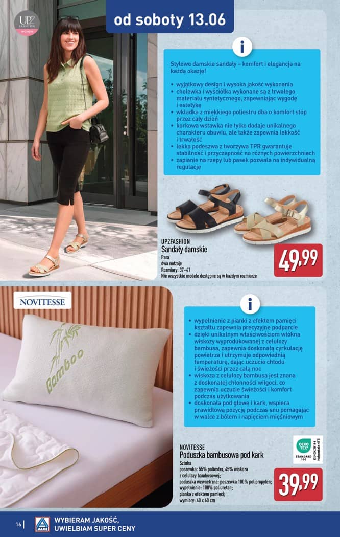 Aldi - Artykuły przemysłowe i tekstylia od środy 10.06 i od soboty 13.06 16 puslapis