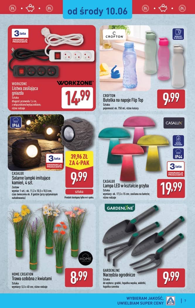 Aldi - Artykuły przemysłowe i tekstylia od środy 10.06 i od soboty 13.06 7 puslapis