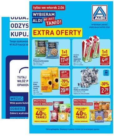 Aldi - Extra oferty w ALDI tylko we wtorek 2.06 2026-06-02 – 2026-06-02