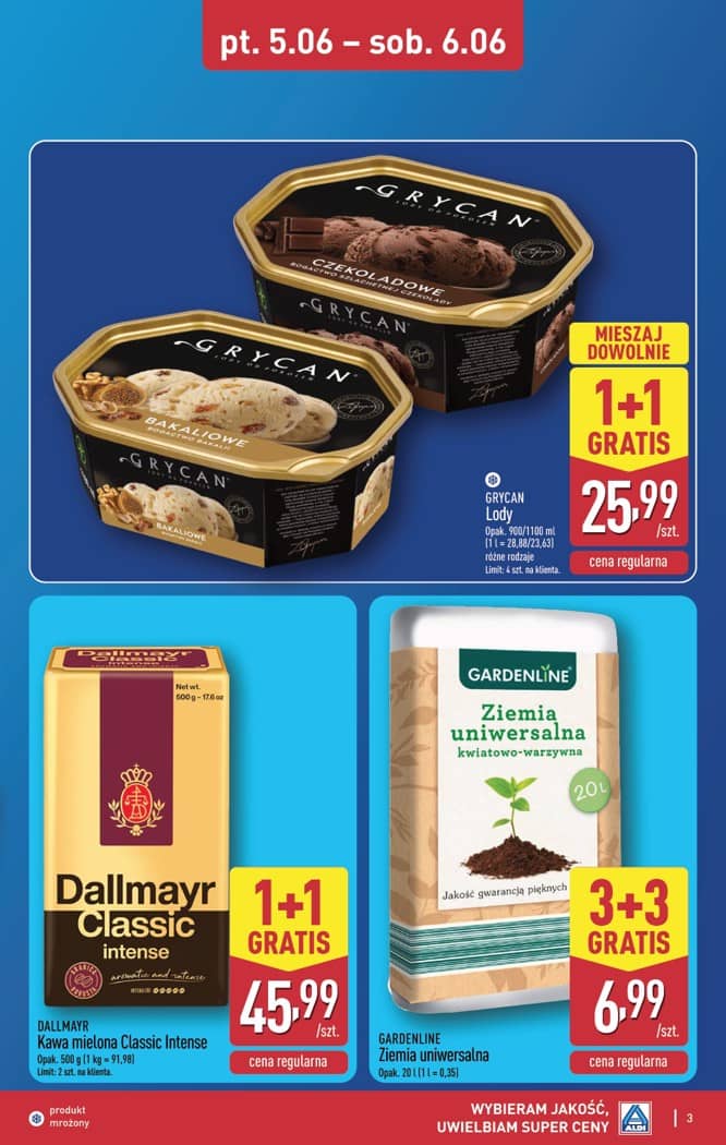 Aldi - Oferta weekendowa od czwartku 4.06 do soboty 6.06 3 puslapis