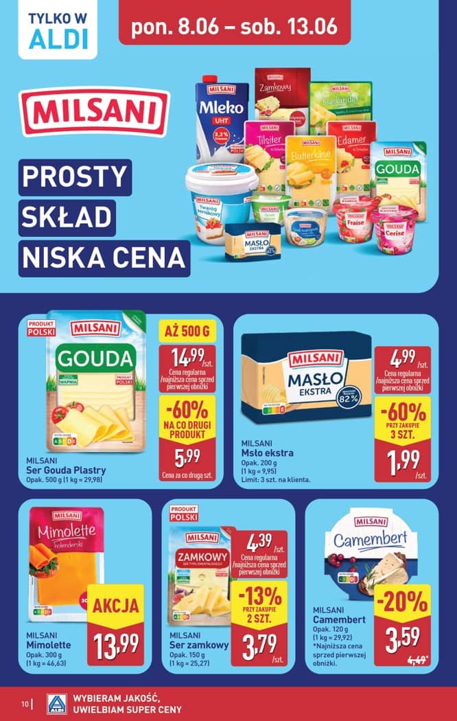 Aldi - Pełna oferta od poniedziałku 8.06 do soboty 13.06 10 puslapis