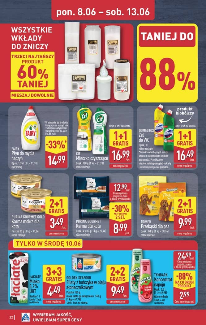 Aldi - Pełna oferta od poniedziałku 8.06 do soboty 13.06 22 puslapis