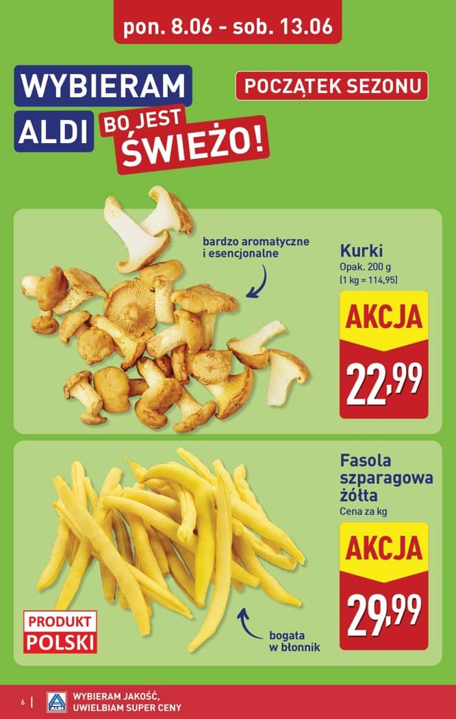 Aldi - Pełna oferta od poniedziałku 8.06 do soboty 13.06 6 puslapis