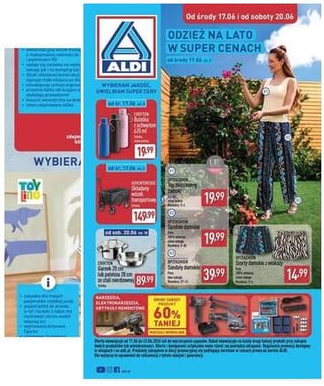 Aldi - Artykuły przemysłowe i tekstylia od środy 17.06 i od soboty 20.06 2026-06-17 – 2026-06-20