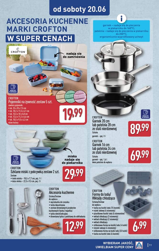 Aldi - Artykuły przemysłowe i tekstylia od środy 17.06 i od soboty 20.06 11 puslapis