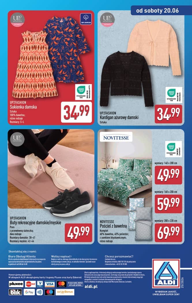 Aldi - Artykuły przemysłowe i tekstylia od środy 17.06 i od soboty 20.06 14 puslapis