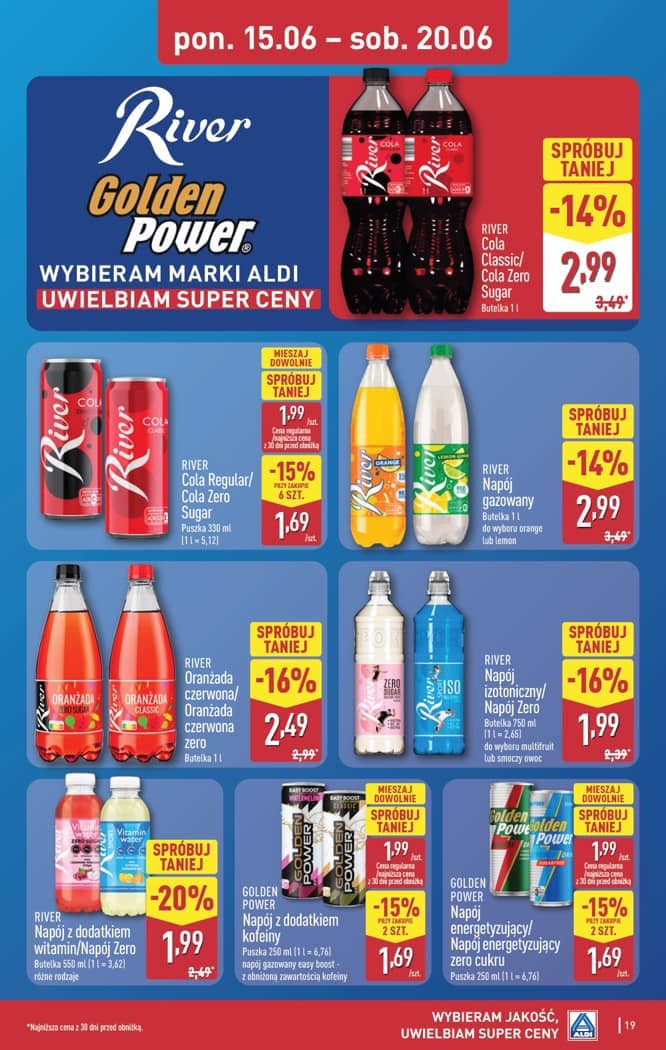 Aldi - Pełna oferta od poniedziałku 15.06 do soboty 20.06 19 puslapis