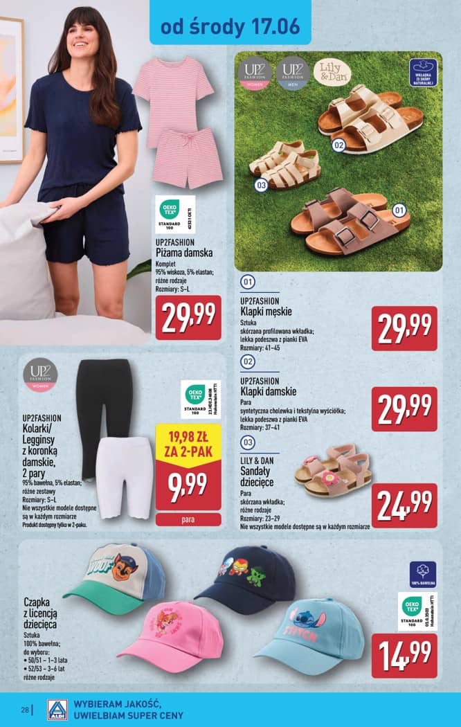 Aldi - Pełna oferta od poniedziałku 15.06 do soboty 20.06 28 puslapis