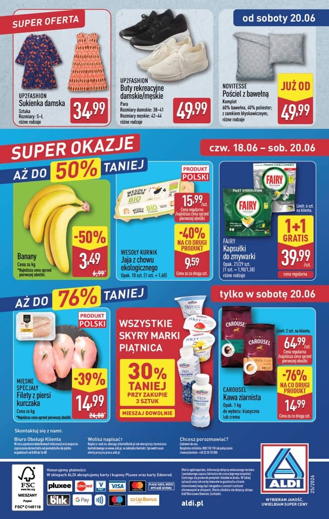 Aldi - Pełna oferta od poniedziałku 15.06 do soboty 20.06 40 puslapis