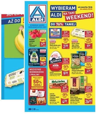 Aldi - Oferta weekendowa od czwartku 18.06 do soboty 20.06 2026-06-18 – 2026-06-20