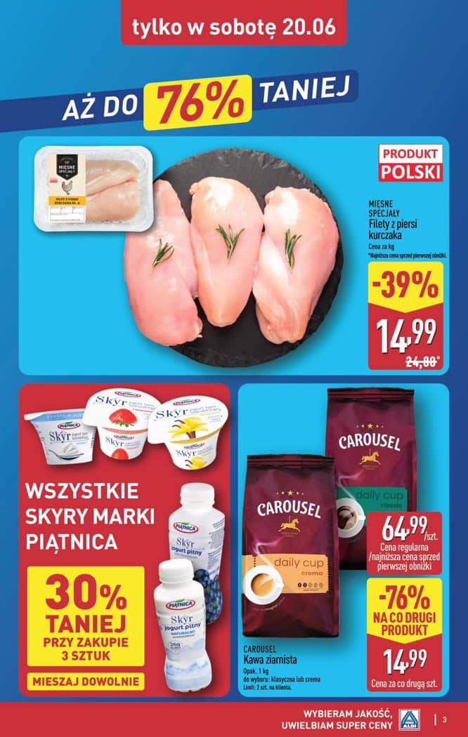 Aldi - Oferta weekendowa od czwartku 18.06 do soboty 20.06 3 puslapis