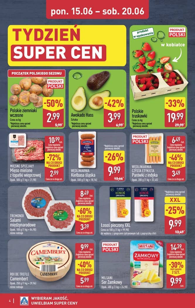 Aldi - Oferta weekendowa od czwartku 18.06 do soboty 20.06 4 puslapis