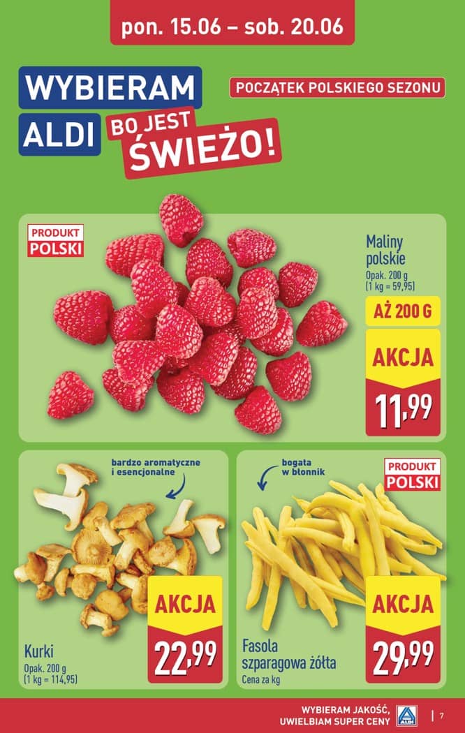 Aldi - Oferta weekendowa od czwartku 18.06 do soboty 20.06 7 puslapis