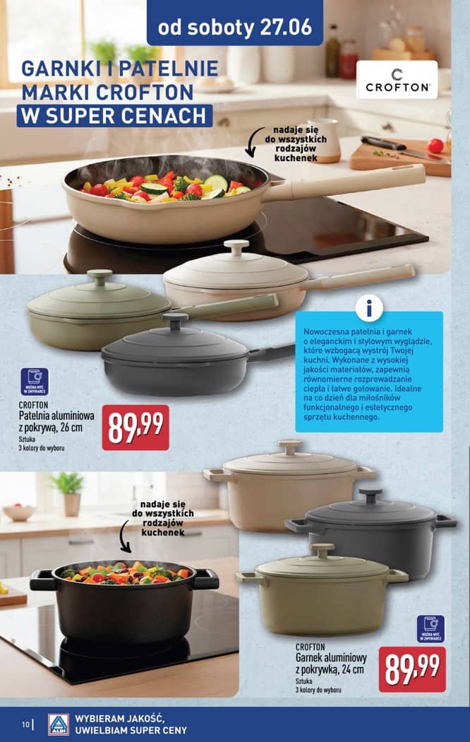 Aldi - Artykuły przemysłowe i tekstylia od środy 24.06 i od soboty 27.06 10 puslapis