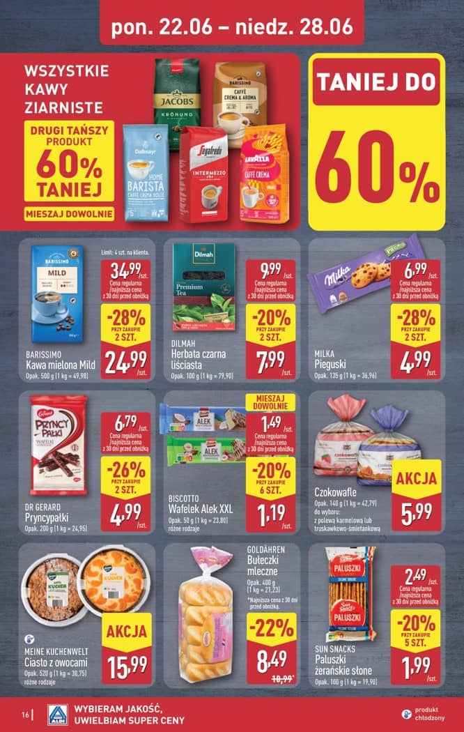 Aldi - Pełna oferta od poniedziałku 22.06 do niedzieli 28.06 16 puslapis
