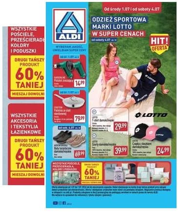 Aldi - Artykuły przemysłowe i tekstylia od środy 01.07 i od soboty 4.07 2026-07-01 – 2026-07-04