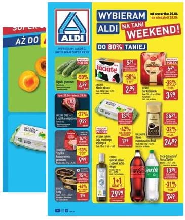 Aldi - Oferta weekendowa od czwartku 25.06 do niedzieli 28.06 2026-06-25 – 2026-06-28