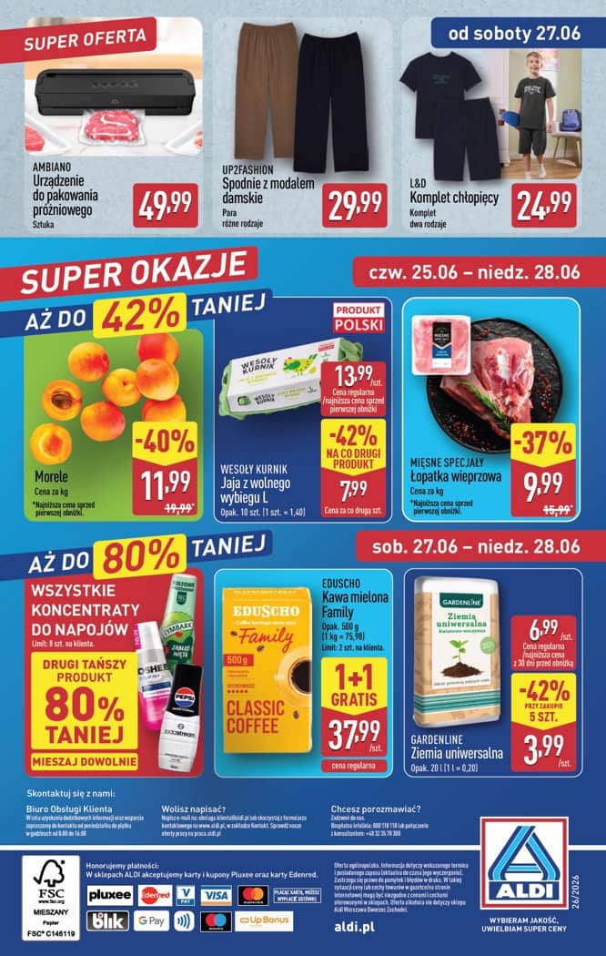 Aldi - Oferta weekendowa od czwartku 25.06 do niedzieli 28.06 17 puslapis