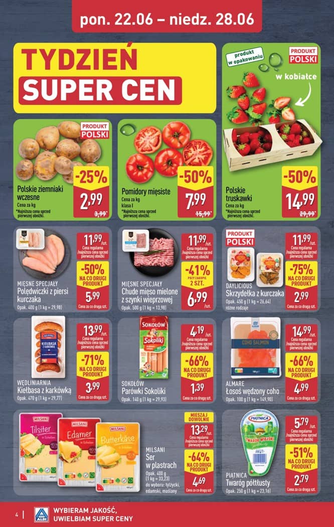 Aldi - Oferta weekendowa od czwartku 25.06 do niedzieli 28.06 4 puslapis
