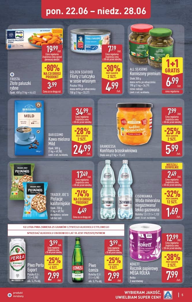 Aldi - Oferta weekendowa od czwartku 25.06 do niedzieli 28.06 5 puslapis
