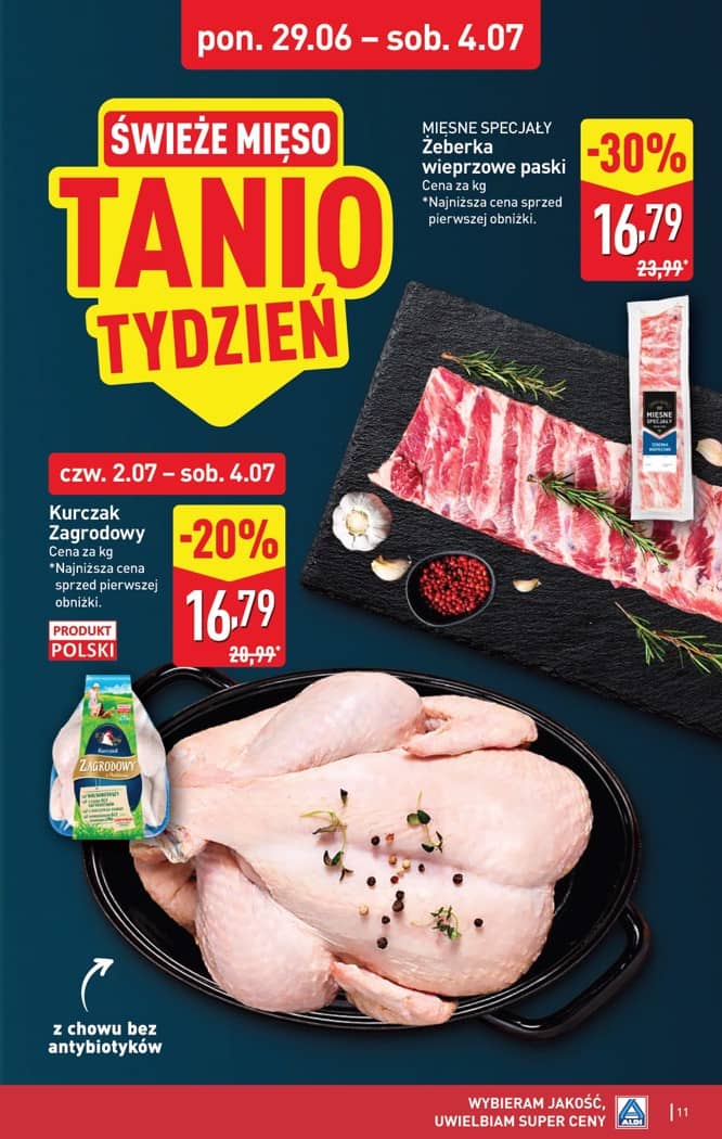 Aldi - Pełna oferta od poniedziałku 29.06 do soboty 4.07 11 puslapis