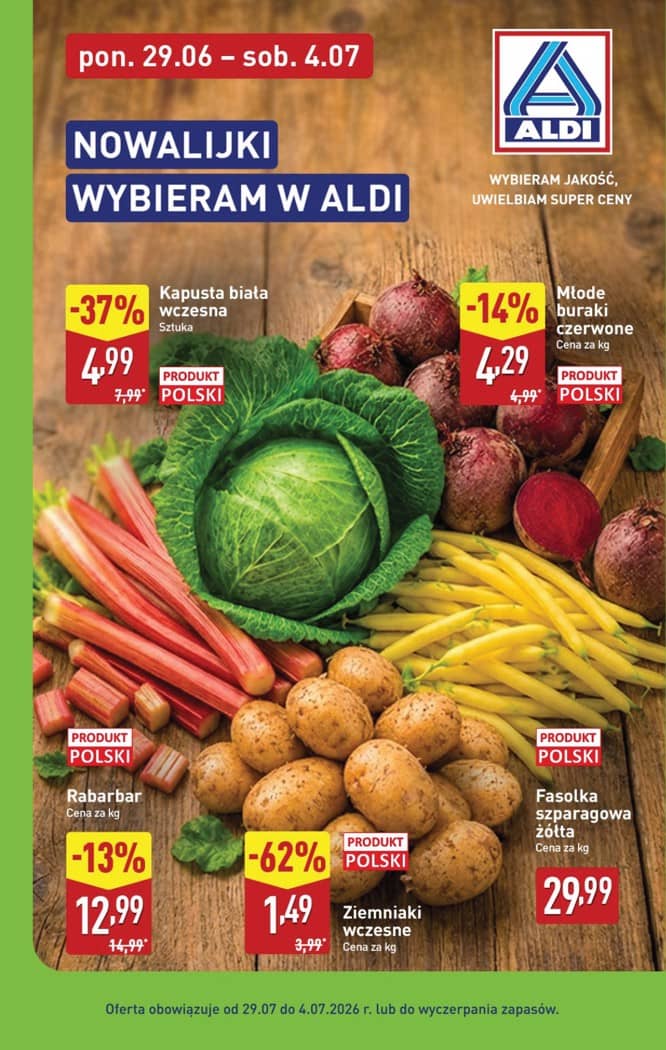 Aldi - Pełna oferta od poniedziałku 29.06 do soboty 4.07 8 puslapis