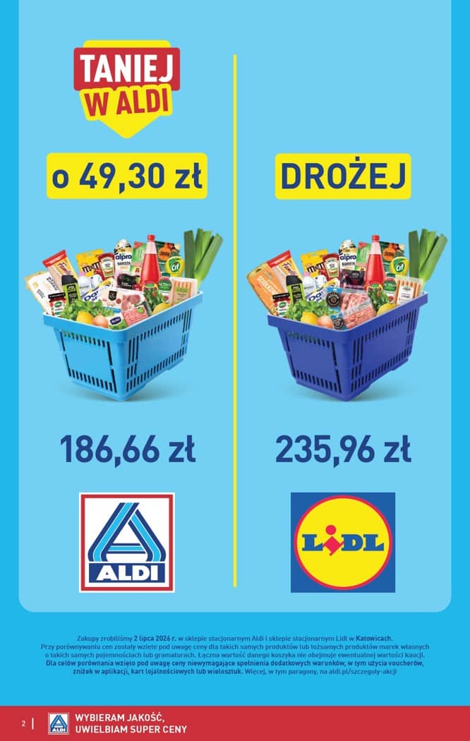Aldi - Pełna oferta od poniedziałku 6.07 do soboty 11.07 2 puslapis
