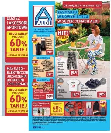 Aldi - Artykuły przemysłowe i tekstylia od środy 15.07 i od soboty 18.07 2026-07-15 – 2026-07-18