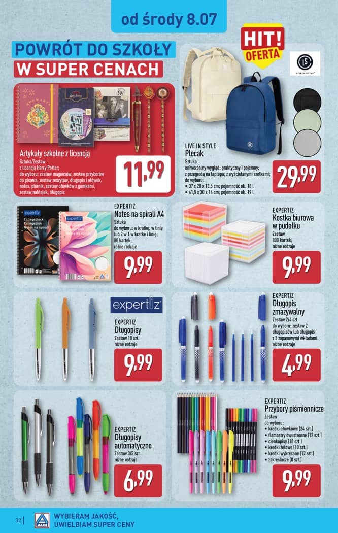 Aldi - Pełna oferta od poniedziałku 6.07 do soboty 11.07 32 puslapis