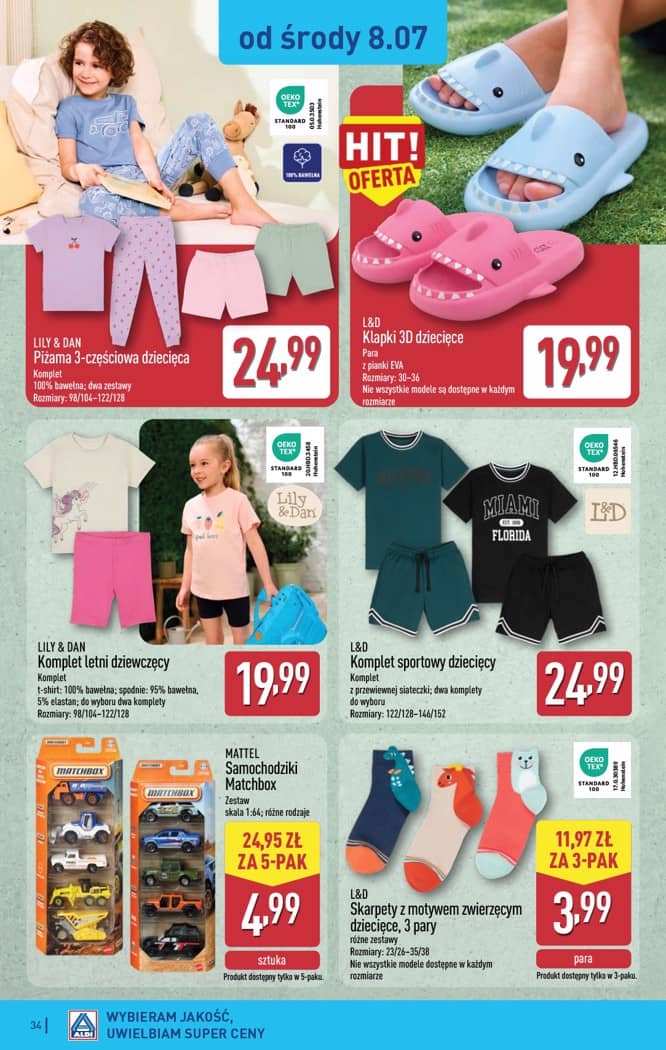 Aldi - Pełna oferta od poniedziałku 6.07 do soboty 11.07 34 puslapis