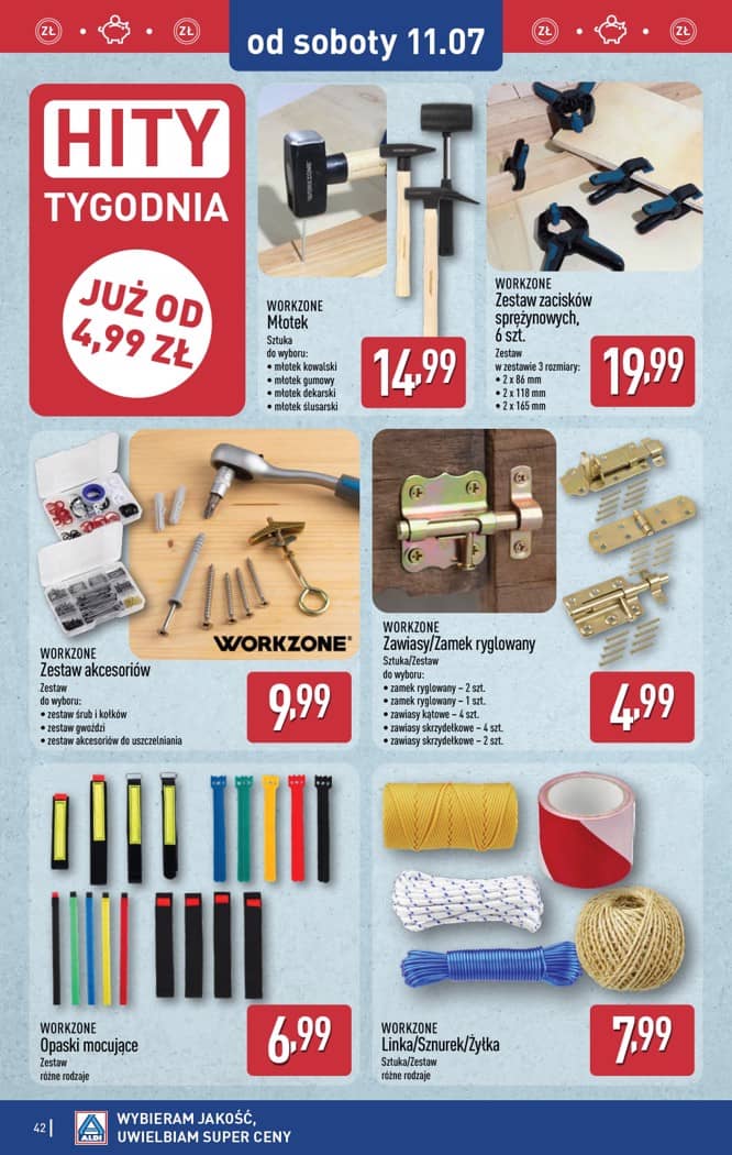Aldi - Pełna oferta od poniedziałku 6.07 do soboty 11.07 42 puslapis
