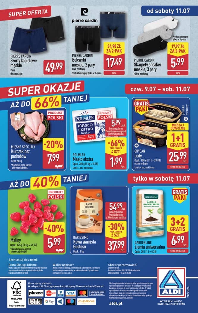 Aldi - Pełna oferta od poniedziałku 6.07 do soboty 11.07 48 puslapis
