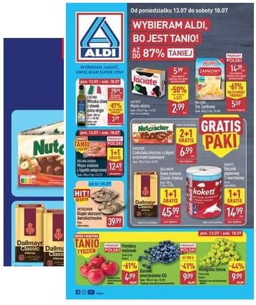 Aldi - Pełna oferta od poniedziałku 13.07 do soboty 18.07 2026-07-13 – 2026-07-18