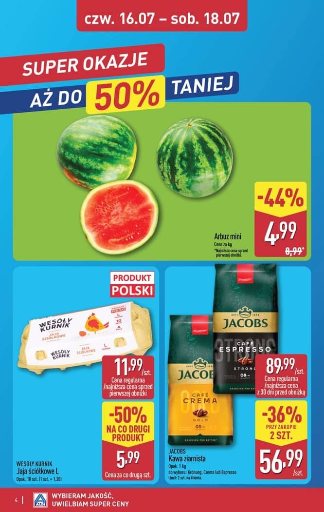 Aldi - Oferta weekendowa od czwartku 16.07 do soboty 18.07 4 puslapis