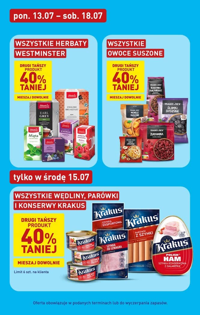 Aldi - Oferta weekendowa od czwartku 16.07 do soboty 18.07 9 puslapis