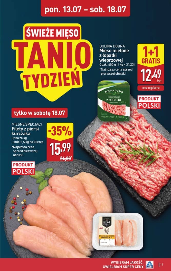 Aldi - Pełna oferta od poniedziałku 13.07 do soboty 18.07 11 puslapis