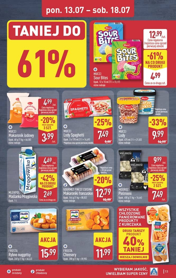 Aldi - Pełna oferta od poniedziałku 13.07 do soboty 18.07 13 puslapis