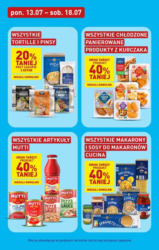 Aldi - Pełna oferta od poniedziałku 13.07 do soboty 18.07 20 puslapis